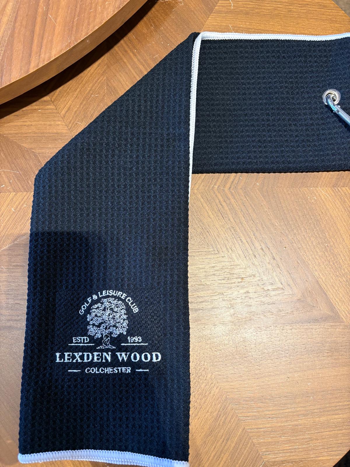 Lexden Wood branded towel